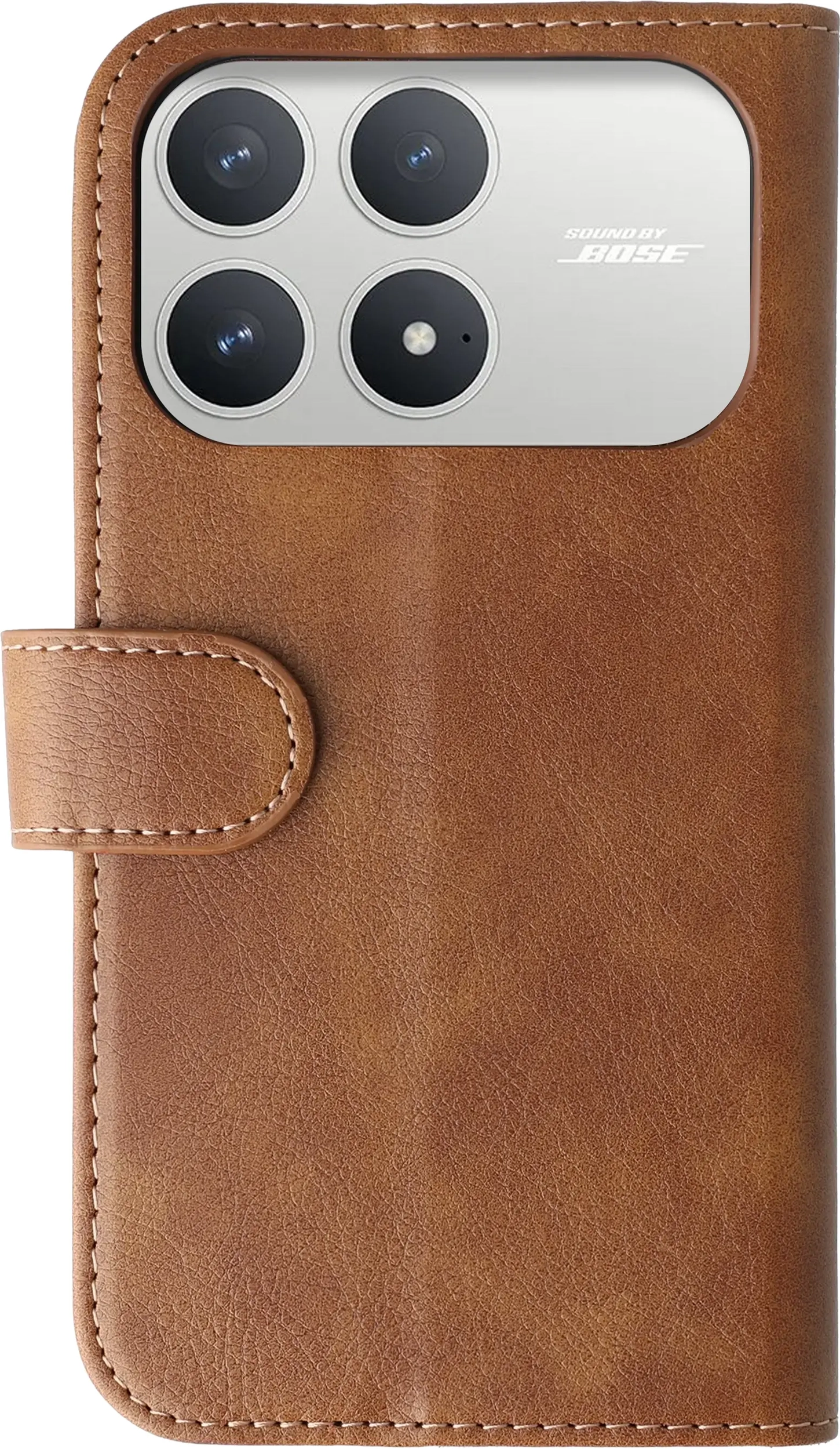 Rosso Element Xiaomi Poco F8 Pro Hoesje Book Case Wallet Bruin afbeelding 16