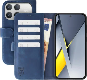 Rosso Element Xiaomi Poco F8 Pro Hoesje Book Case Wallet Blauw