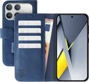 Rosso Element Xiaomi Poco F8 Pro Hoesje Book Case Wallet Blauw