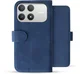 Rosso Element Xiaomi Poco F8 Pro Hoesje Book Case Wallet Blauw afbeelding 2