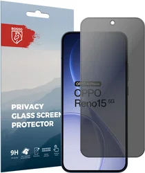 Rosso Oppo Reno 15 9H Tempered Glass Screen Protector Privacy afbeelding