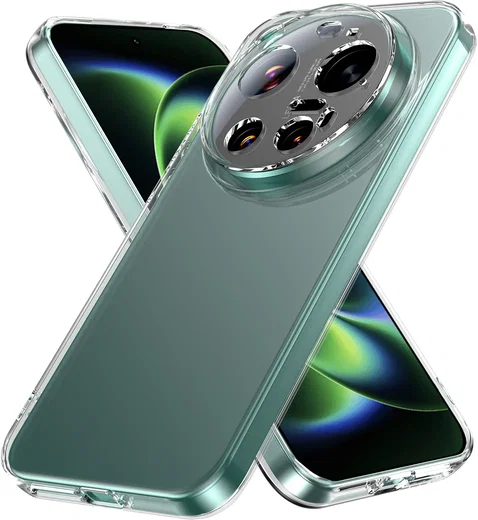 Xiaomi 17 Ultra Hoesje Dun TPU Back Cover Transparant afbeelding 1