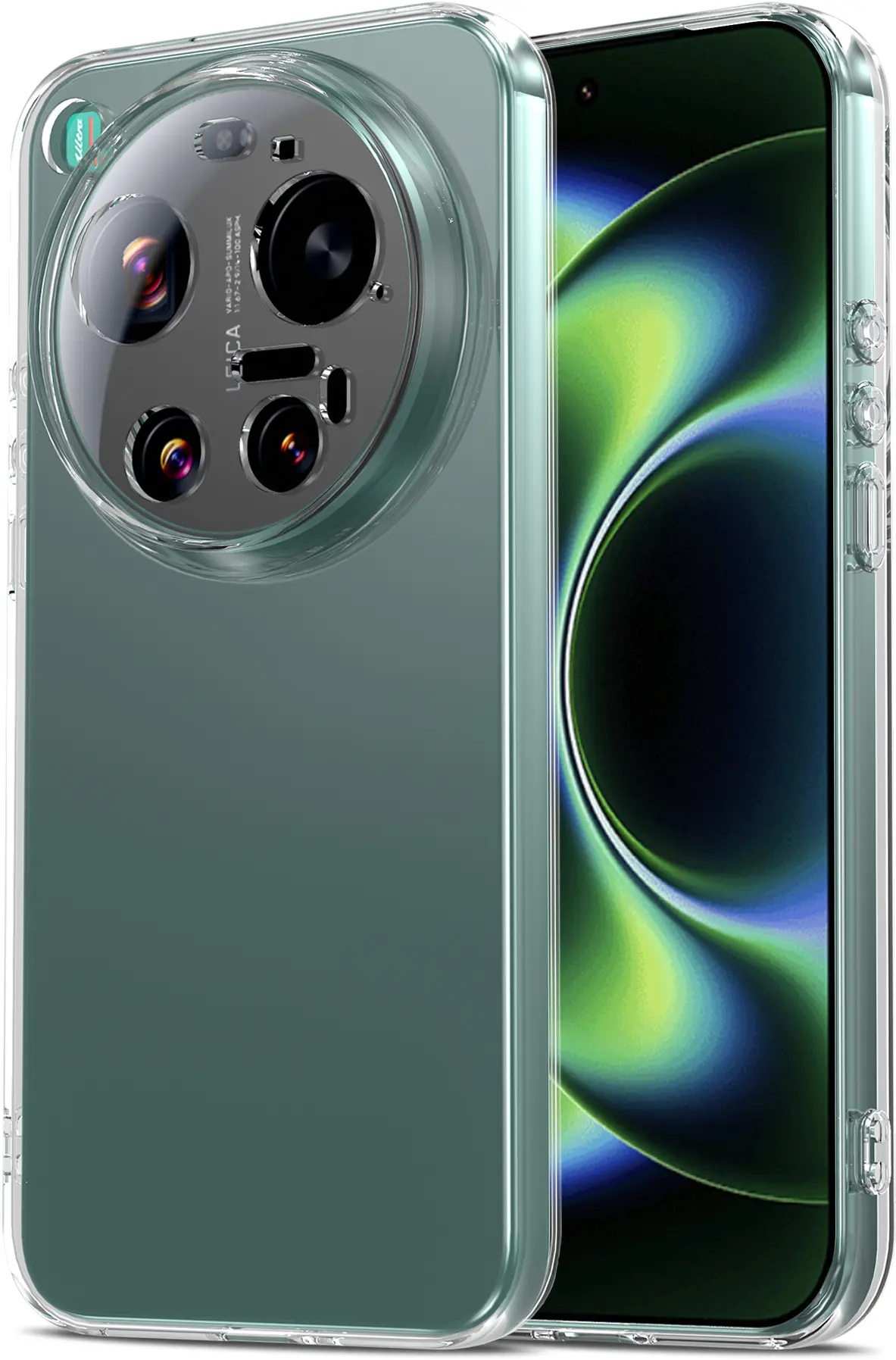 Xiaomi 17 Ultra Hoesje Dun TPU Back Cover Transparant afbeelding 2