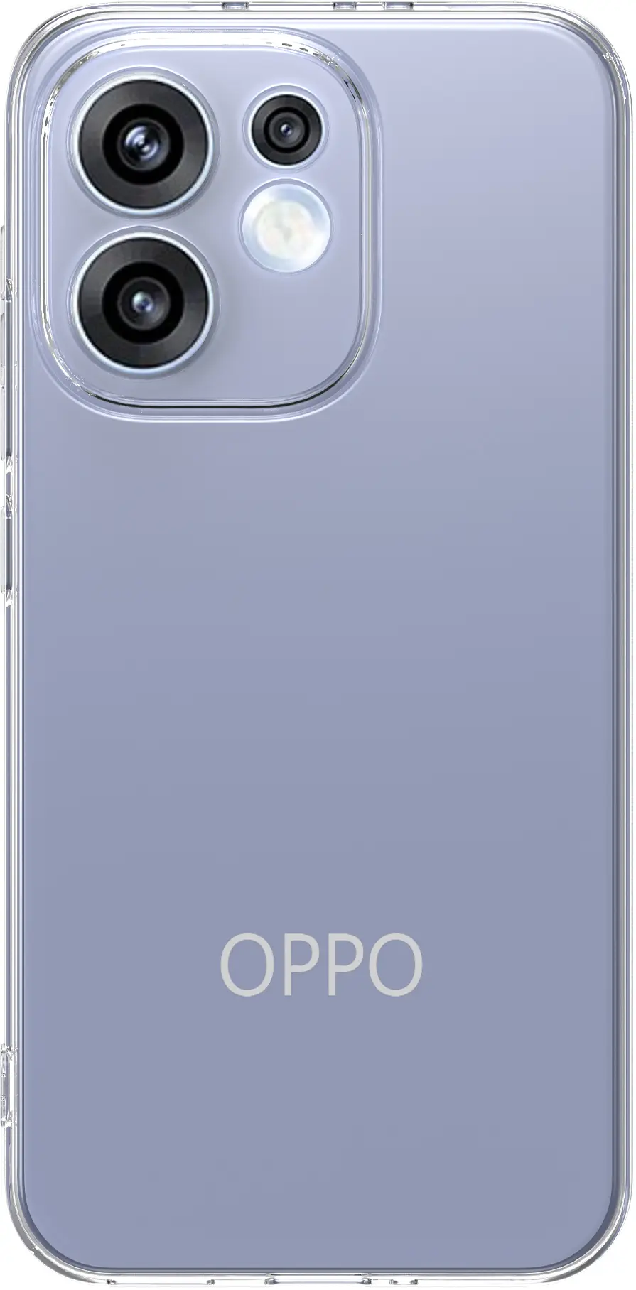 Oppo Reno 15 Hoesje Dun TPU Back Cover Transparant afbeelding 5