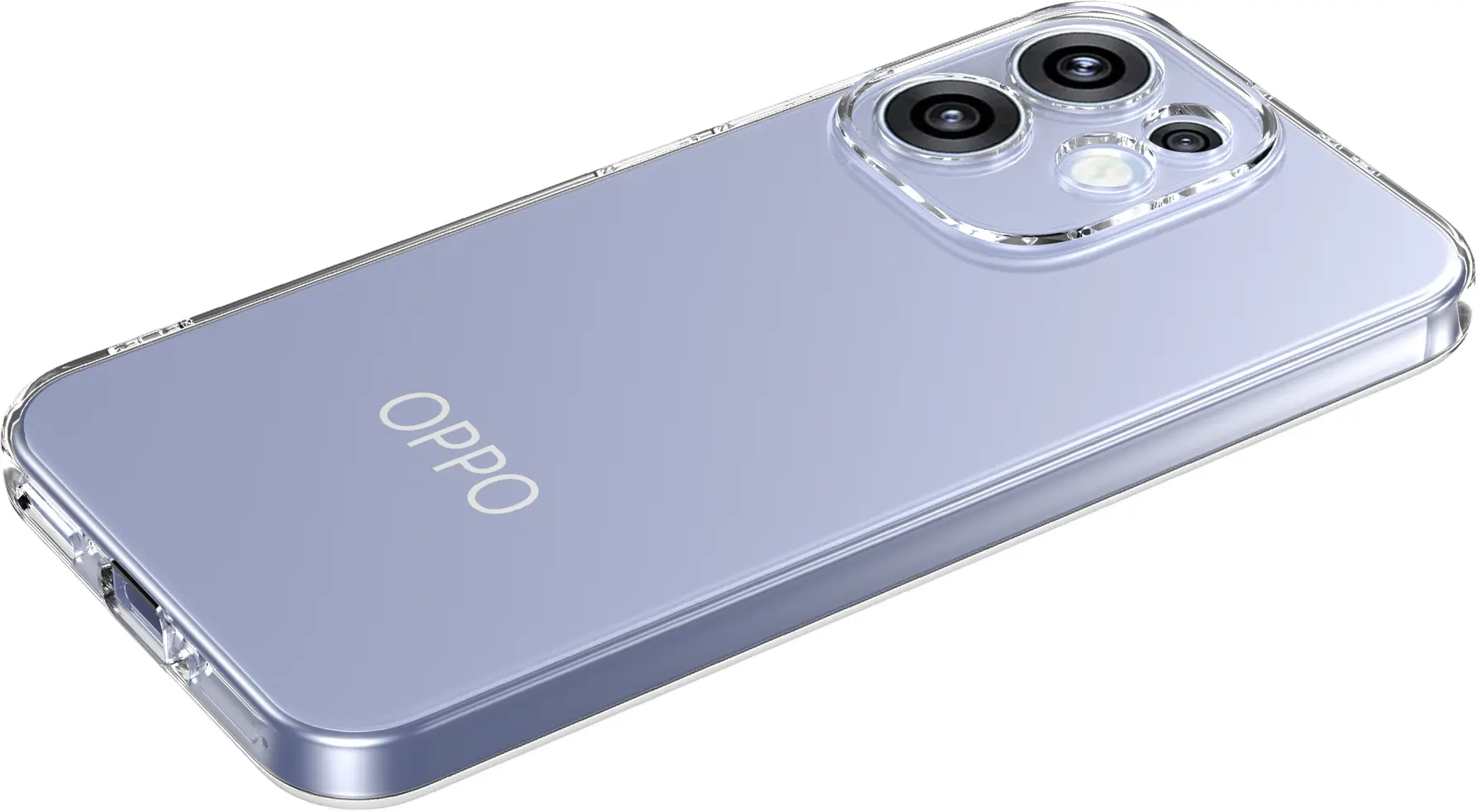 Oppo Reno 15 Hoesje Dun TPU Back Cover Transparant afbeelding 10