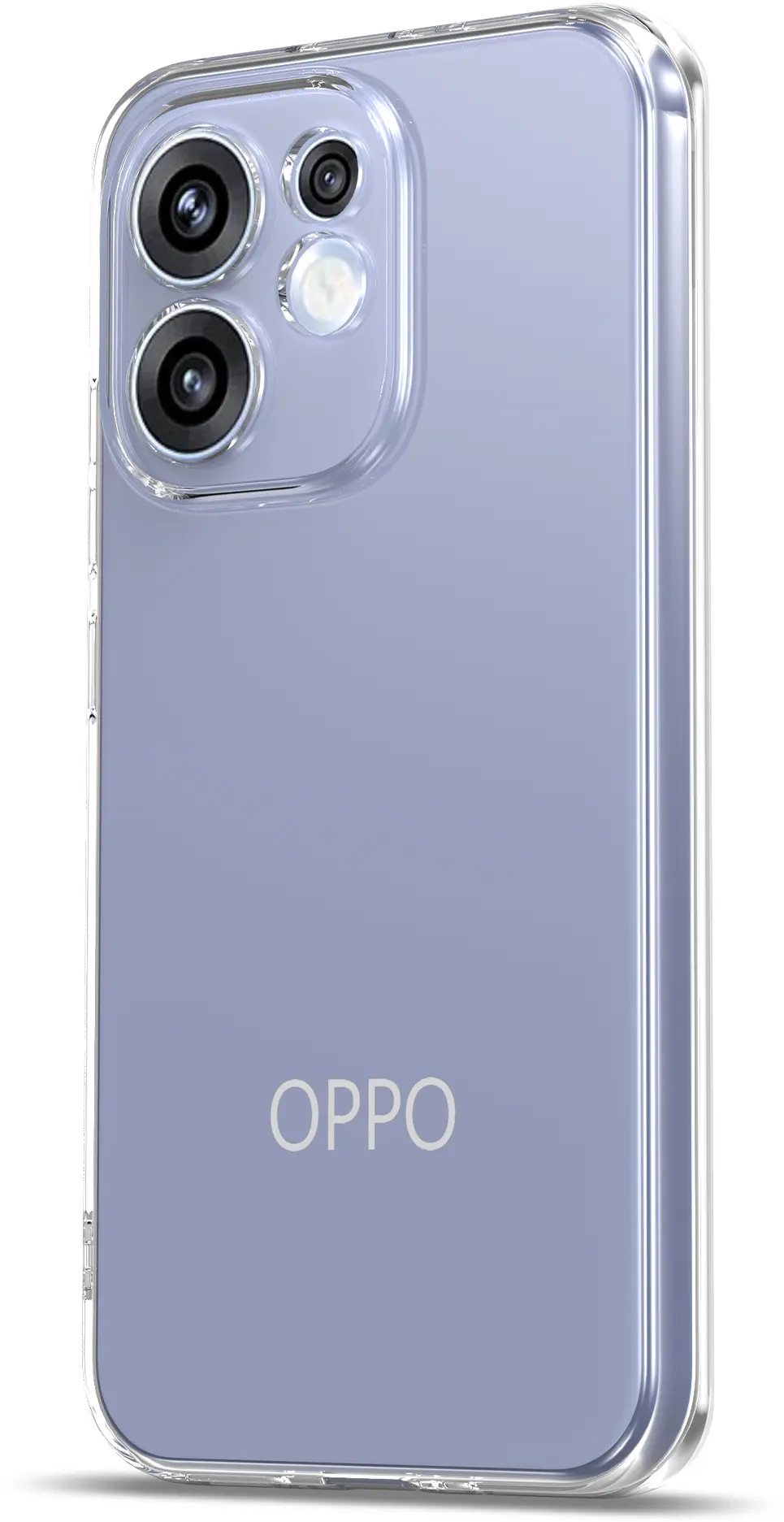Oppo Reno 15 Hoesje Dun TPU Back Cover Transparant afbeelding 4