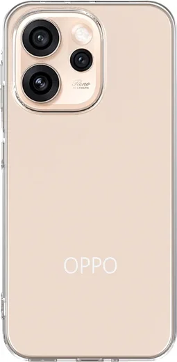 Oppo Reno 15 Pro Hoesje Dun TPU Back Cover Transparant afbeelding 5