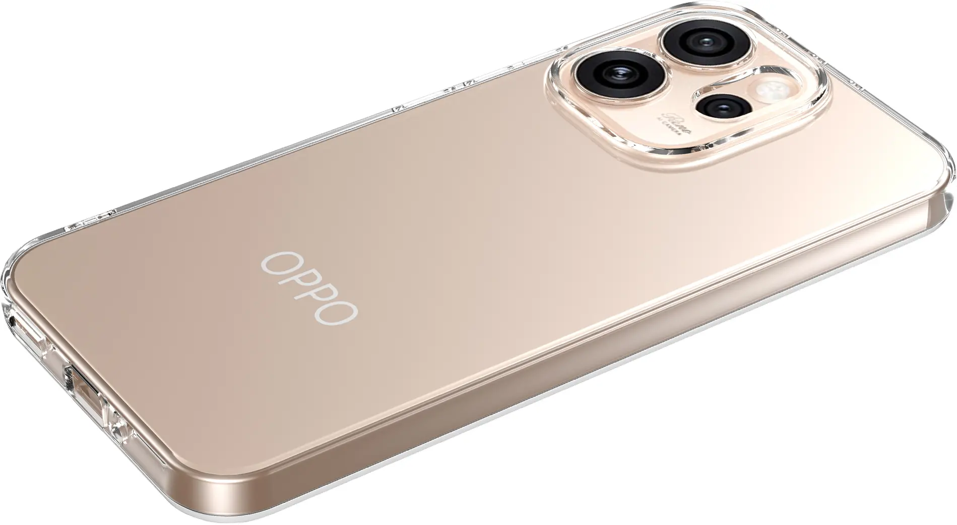 Oppo Reno 15 Pro Hoesje Dun TPU Back Cover Transparant afbeelding 9