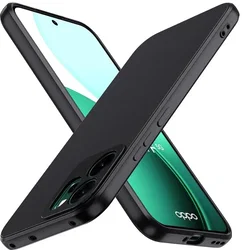 Oppo Reno 15F Hoesje Dun TPU Back Cover Matte Zwart afbeelding