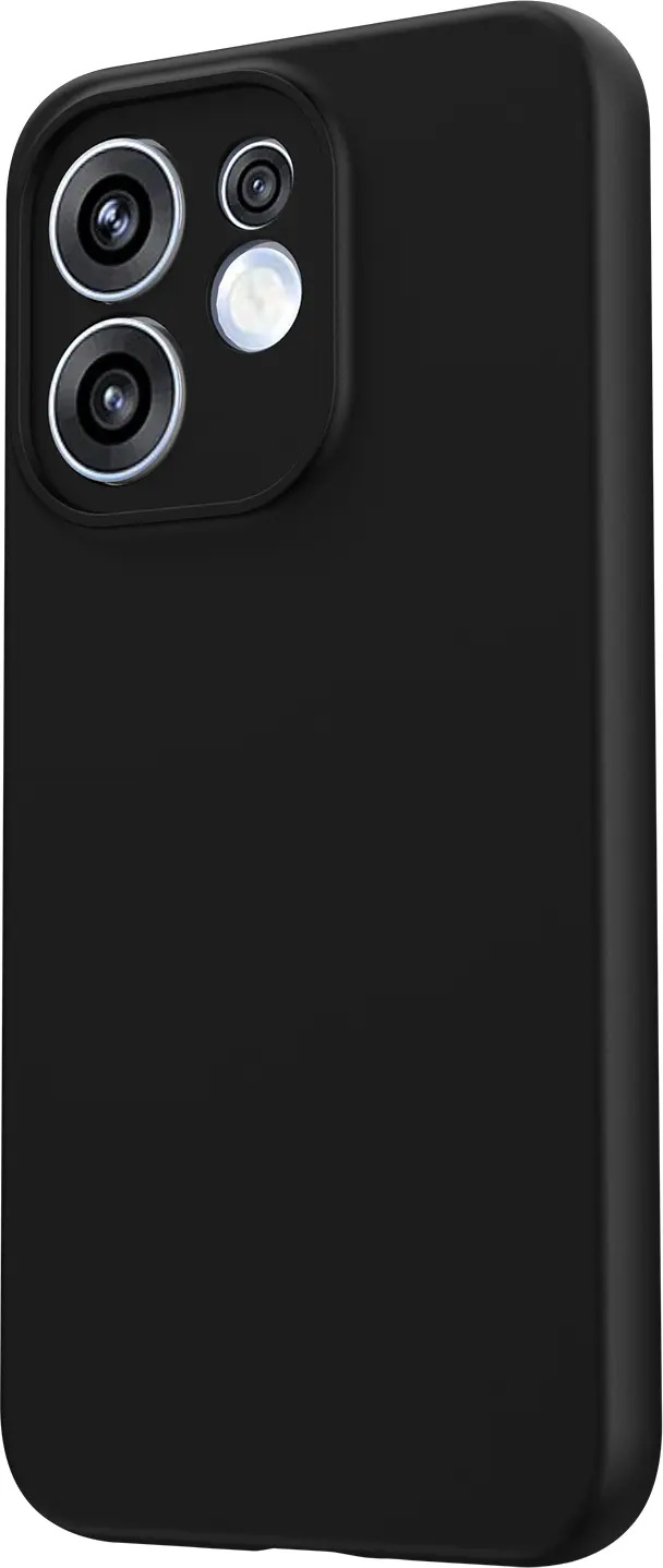 Oppo Reno 15 Hoesje Dun TPU Back Cover Matte Zwart afbeelding 8