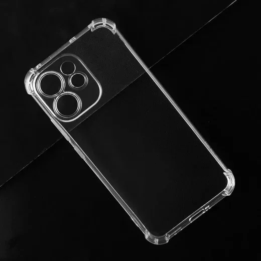 Oppo Reno 15 F Hoesje Schokbestendig en Dun TPU Back Cover Transparant afbeelding 6