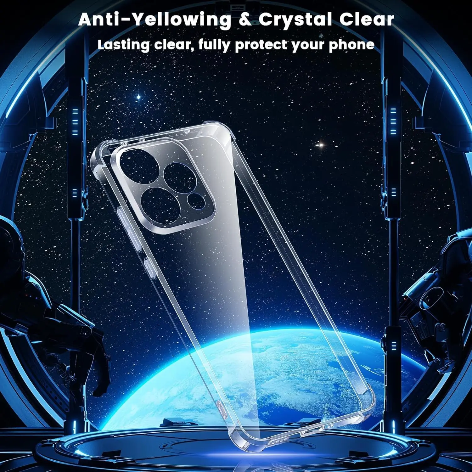 Oppo Reno 15 Hoesje Schokbestendig en Dun TPU Back Cover Transparant afbeelding 8