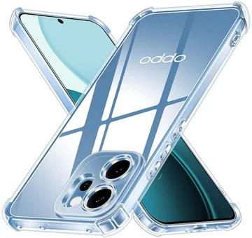 Oppo Reno 15 Pro Hoesje Schokbestendig en Dun TPU Back Cover Transparant
