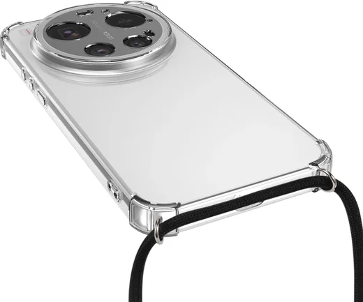 Xiaomi 17 Ultra Hoesje met Koord Schokbestendig TPU Transparant afbeelding 4