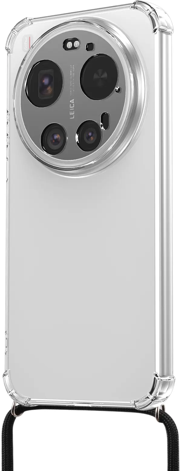 Xiaomi 17 Ultra Hoesje met Koord Schokbestendig TPU Transparant afbeelding 3