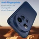 Xiaomi 17 Ultra Hoesje Geborsteld TPU Flexibele Back Cover Blauw afbeelding 6