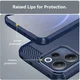 Oppo Reno 15 / 15F Hoesje Geborsteld TPU Flexibele Back Cover Blauw afbeelding 8