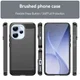 Oppo Reno 15 Pro Hoesje Geborsteld TPU Flexibele Back Cover Zwart afbeelding 11