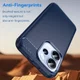 Oppo Reno 15 Pro Hoesje Geborsteld TPU Flexibele Back Cover Blauw afbeelding 4