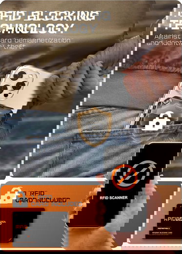 SUPCASE MagSafe Portemonnee en Standaard met AirTag-Houder / Met Standaard Zwart afbeelding 7