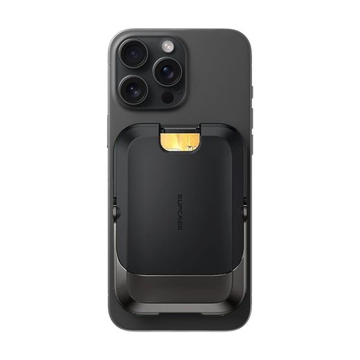 SUPCASE UB Mag Vault MagSafe Pasjeshouder en Standaard Carbon Zwart afbeelding 13