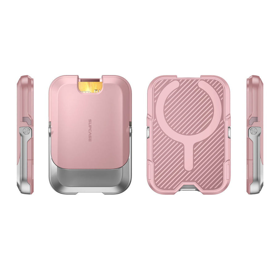 SUPCASE UB Mag Vault MagSafe Pasjeshouder en Standaard Roze afbeelding 2
