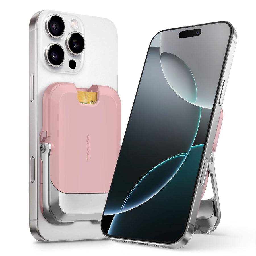 SUPCASE UB Mag Vault MagSafe Pasjeshouder en Standaard Roze afbeelding 12