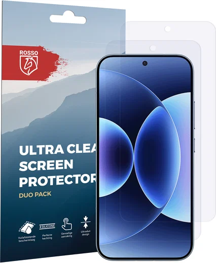 Rosso Xiaomi 17 Pro Max Screen Protector Case Friendly Folie Duo Pack afbeelding 9