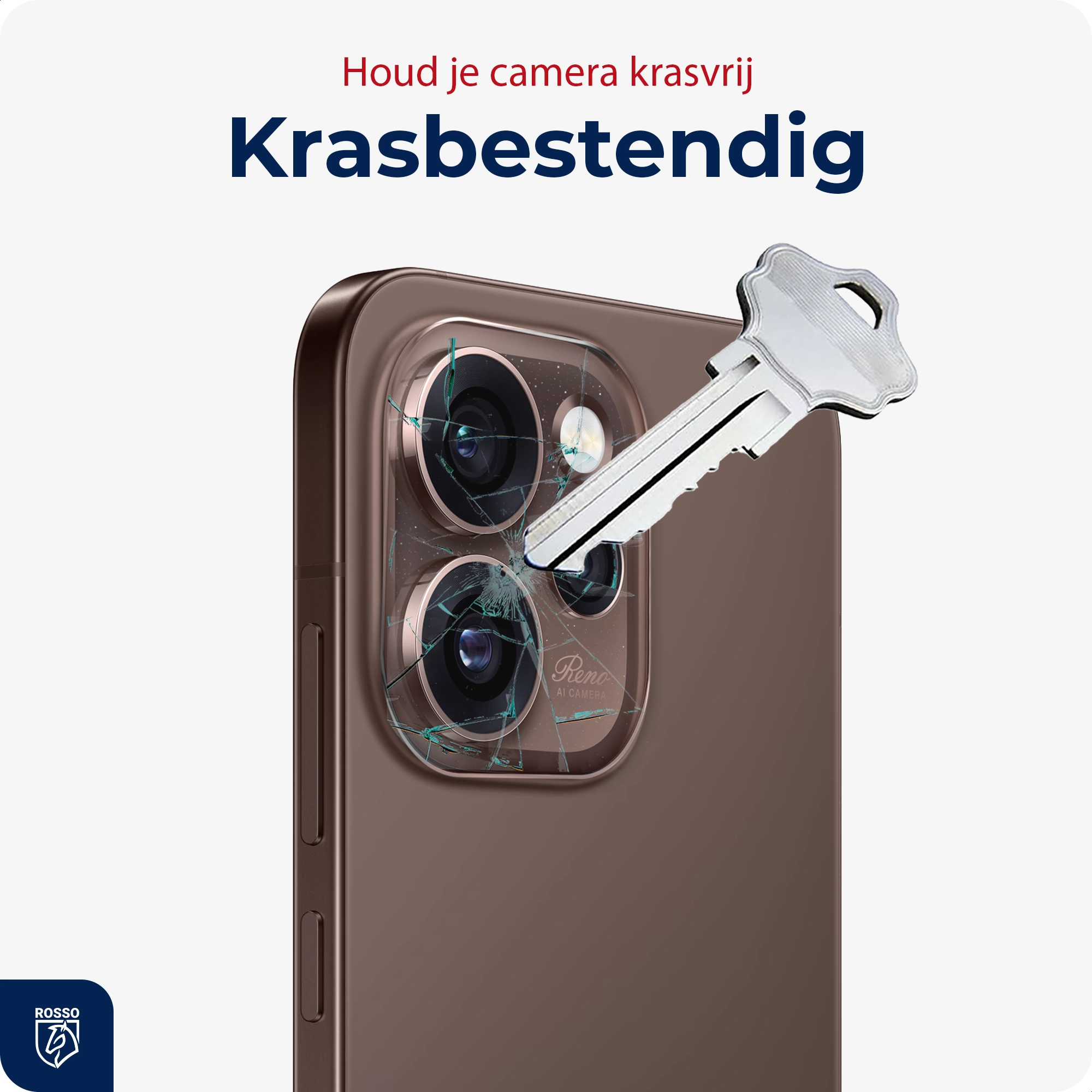 Rosso Oppo Reno 15 Camera Lens Protector Transparant afbeelding 2