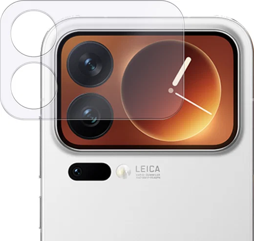 Rosso Xiaomi 17 Pro Max Camera Lens Protector Transparant afbeelding 1