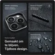 Rosso Avanti Samsung S26 Plus Hoesje Alcantara MagSafe met Wallet Grijs afbeelding 4