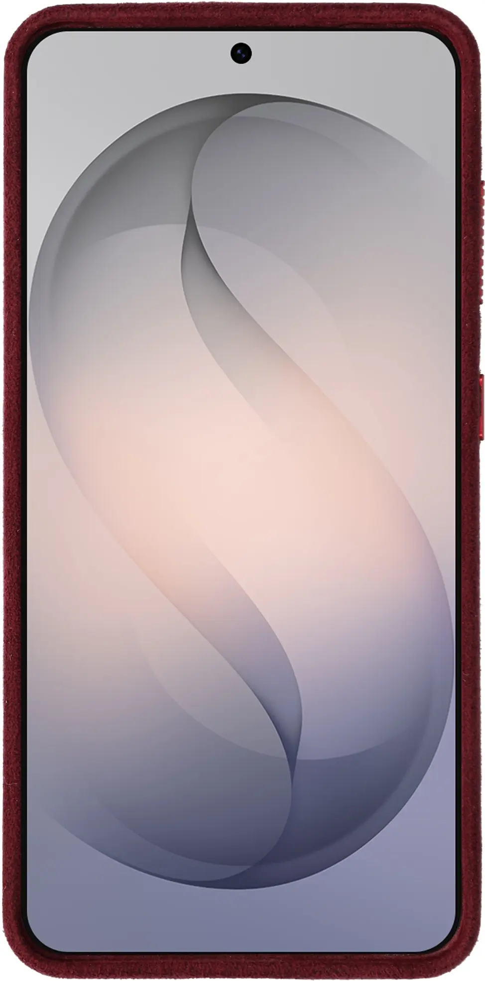 Rosso Avanti Samsung S26 Plus Hoesje Alcantara MagSafe met Wallet Burgundy afbeelding 10