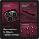 Rosso Avanti Samsung S26 Plus Hoesje Alcantara MagSafe met Wallet Burgundy afbeelding 4