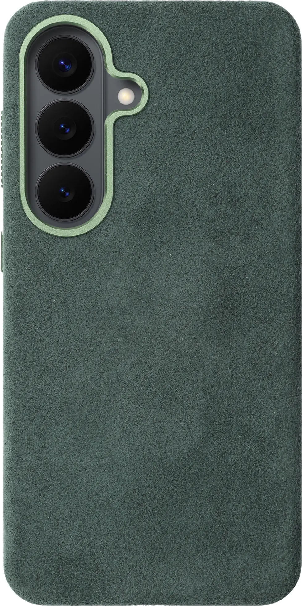 Rosso Avanti Samsung S26 Plus Hoesje Alcantara MagSafe met Wallet Groen afbeelding 10