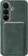Rosso Avanti Samsung S26 Plus Hoesje Alcantara MagSafe met Wallet Groen
