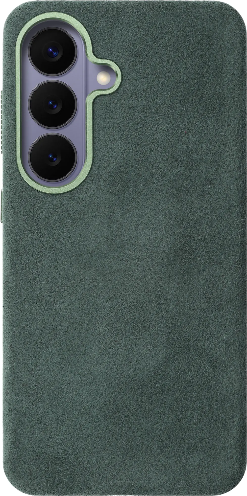 Rosso Avanti Samsung S26 Plus Hoesje Alcantara MagSafe met Wallet Groen afbeelding 11