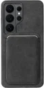 Rosso Avanti Samsung S26 Ultra Hoesje Alcantara MagSafe met Wallet Grijs