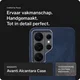 Rosso Avanti Samsung S26 Ultra Hoesje Alcantara MagSafe met Wallet Blauw afbeelding 2