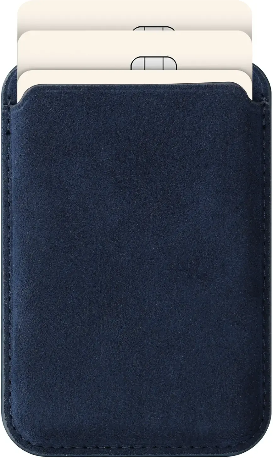 Rosso Avanti Samsung S26 Ultra Hoesje Alcantara MagSafe met Wallet Blauw afbeelding 10