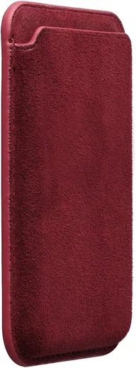 Rosso Avanti Samsung S26 Ultra Hoesje Alcantara MagSafe met Wallet Burgundy afbeelding 10