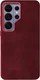 Rosso Avanti Samsung S26 Ultra Hoesje Alcantara MagSafe met Wallet Burgundy afbeelding 11