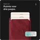 Rosso Avanti Samsung S26 Ultra Hoesje Alcantara MagSafe met Wallet Burgundy afbeelding 6