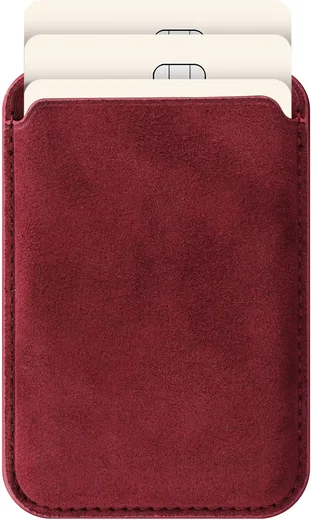 Rosso Avanti Samsung S26 Ultra Hoesje Alcantara MagSafe met Wallet Burgundy afbeelding 9