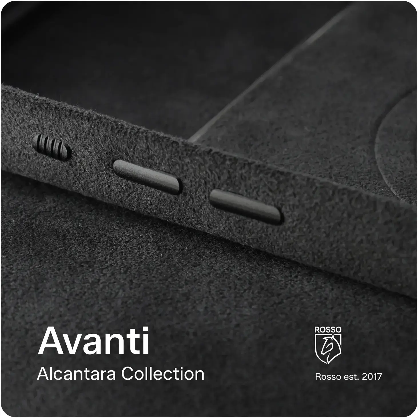 Rosso Avanti Samsung S26 Ultra Hoesje Alcantara MagSafe met Wallet Burgundy afbeelding 17