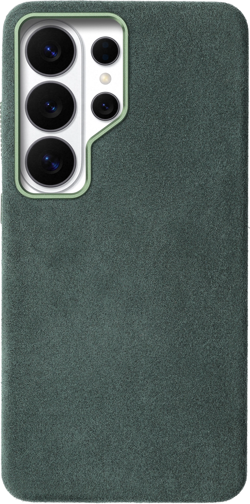 Rosso Avanti Samsung S26 Ultra Hoesje Alcantara MagSafe met Wallet Groen afbeelding 10