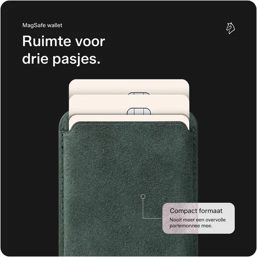 Rosso Avanti Samsung S26 Ultra Hoesje Alcantara MagSafe met Wallet Groen afbeelding 5