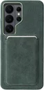 Rosso Avanti Samsung S26 Ultra Hoesje Alcantara MagSafe met Wallet Groen