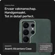 Rosso Avanti Samsung S26 Ultra Hoesje Alcantara MagSafe met Wallet Groen afbeelding 2