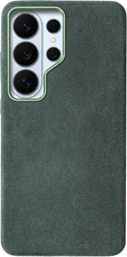 Rosso Avanti Samsung S26 Ultra Hoesje Alcantara MagSafe met Wallet Groen afbeelding 12