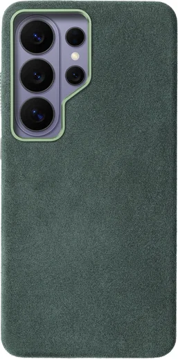 Rosso Avanti Samsung S26 Ultra Hoesje Alcantara MagSafe met Wallet Groen afbeelding 13